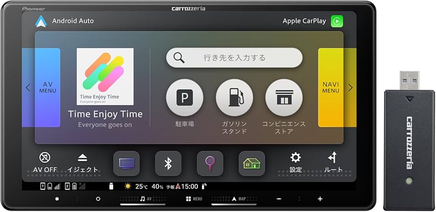 Amazon | Pioneer カーナビ AVIC-RQ722-DC 楽ナビ 9インチ HD IPS 無料